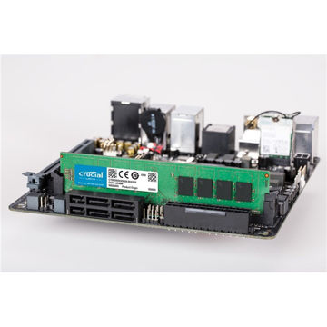 رم کامپیوتر DDR4 تک کاناله 3200 مگاهرتز کروشیال ظرفیت 8 گیگابایت