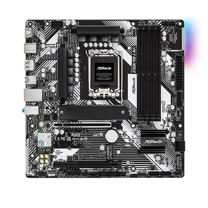 مادربرد ازراک مدل B760M PRO-A WIF D5