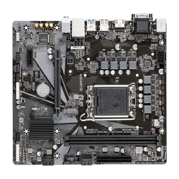 مادربرد گیگابایت H610M H v2 DDR5