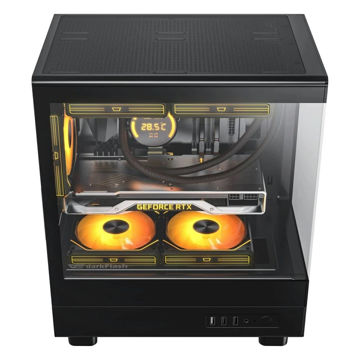 کیس کامپیوتر گیمینگ دارک فلش مدل DB330M Bk