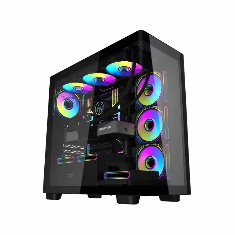کیس کامپیوتر گیمینگ دارک فلش مدل DS900G ATX Black