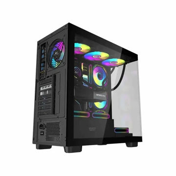 کیس کامپیوتر گیمینگ دارک فلش مدل DS900G ATX Black