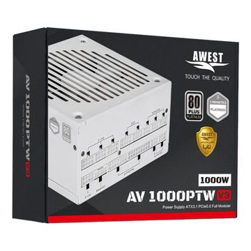 منبع تغذیه کامپیوتر اوست  AV1000-PTB V3 WH
