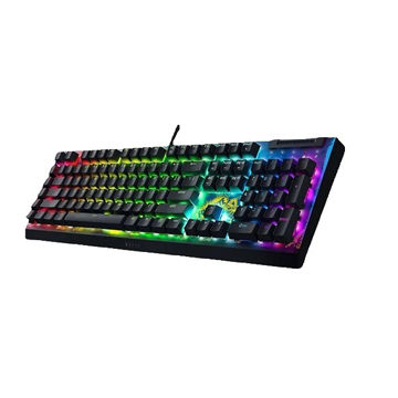 کیبورد گیمینگ ریزر مدل BlackWidow V4 X Fortnite Edition