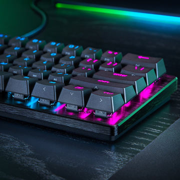 کیبورد گیمینگ ریزر مدل HUNTSMAN V3 PRO MINI ANALOG S WRD با سیم