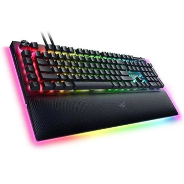 کیبورد مخصوص بازی ریزر مدل BlackWidow V4 Pro Yellow Switch