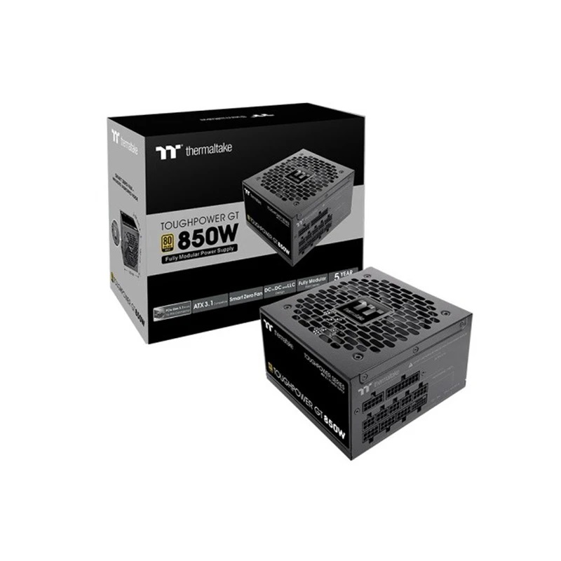 منبع تغذیه کامپیوتر 850 وات ترمالتیک مدل  TOUGHPOWER GT 850w