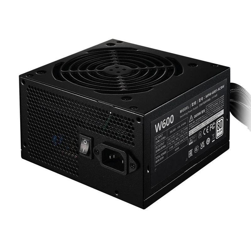 منبع تغذیه کامپیوتر 600 وات وات کولر مستر مدل Elite NEX W600