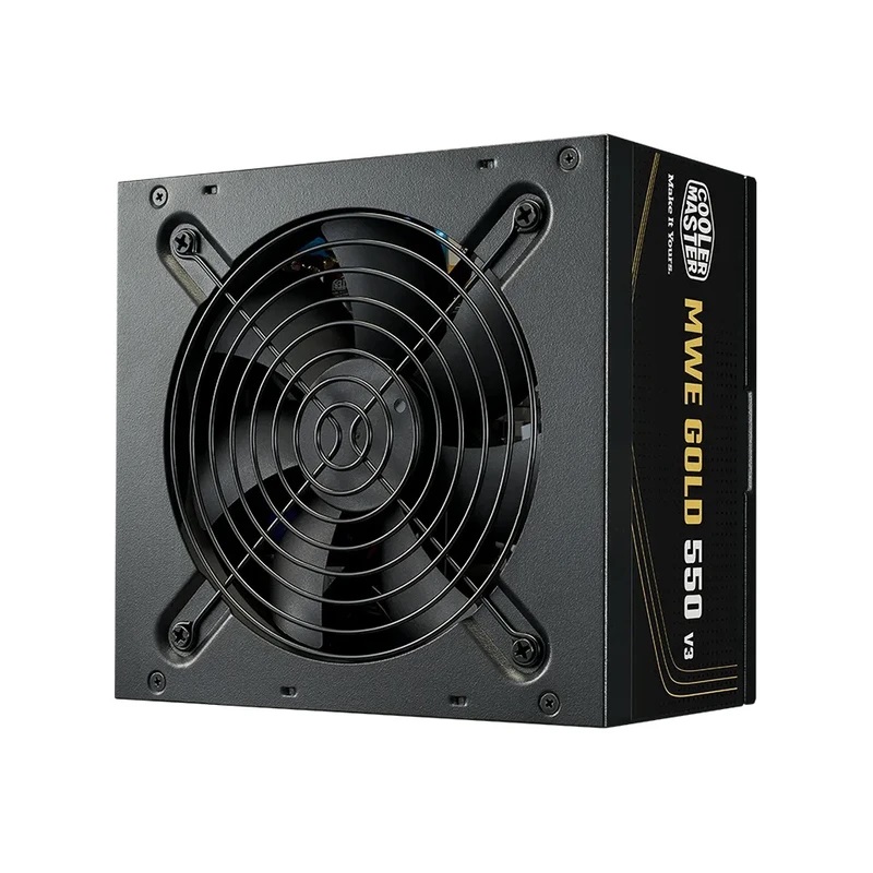 منبع تغذیه کامپیوتر 850 وات کولر مستر مدل MWE 850 Gold V3 Non-Modular