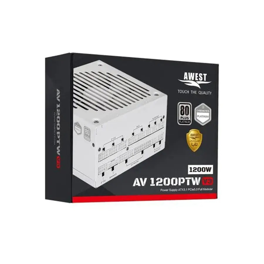 منبع تغذیه کامپیوتر اوست 1200W PT-W V3 PLATINUM