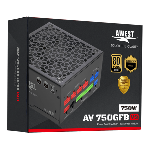 منبع تغذیه کامپیوتر اوست مدل AV750-GFB V3