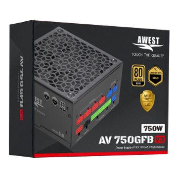 منبع تغذیه کامپیوتر اوست مدل AV750-GFB V3