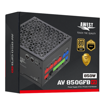 منبع تغذیه کامپیوتر اوست مدل AV850-GFB V3