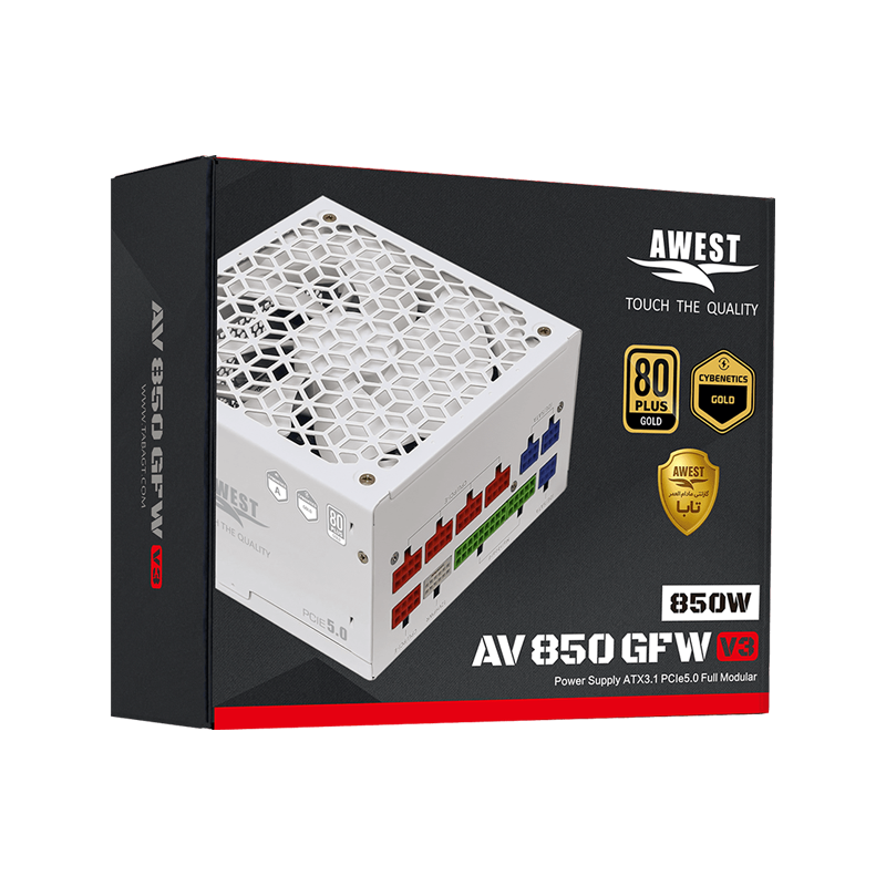 منبع تغذیه کامپیوتر اوست مدل AV850-GFW V3