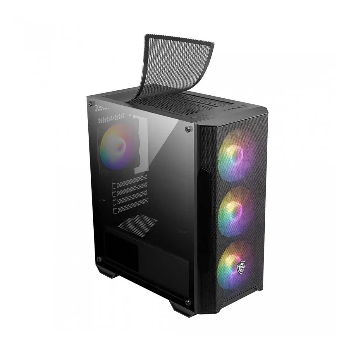 کیس کامپیوتر ام اس ای CASE MSI MAG FORGE M100A COMBO BLACK