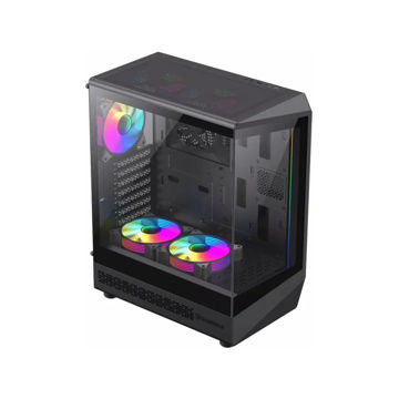 کیس کامپیوتر گیمینگ گیم مکس مدل Vista COC BK