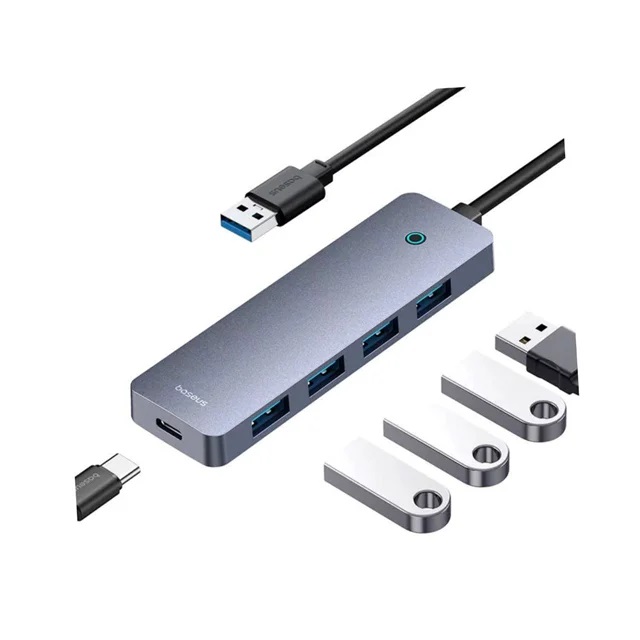 هاب 4 پورت USB بیسوس مدلBaseus UltraJoy Series 4-Port BS-OH080