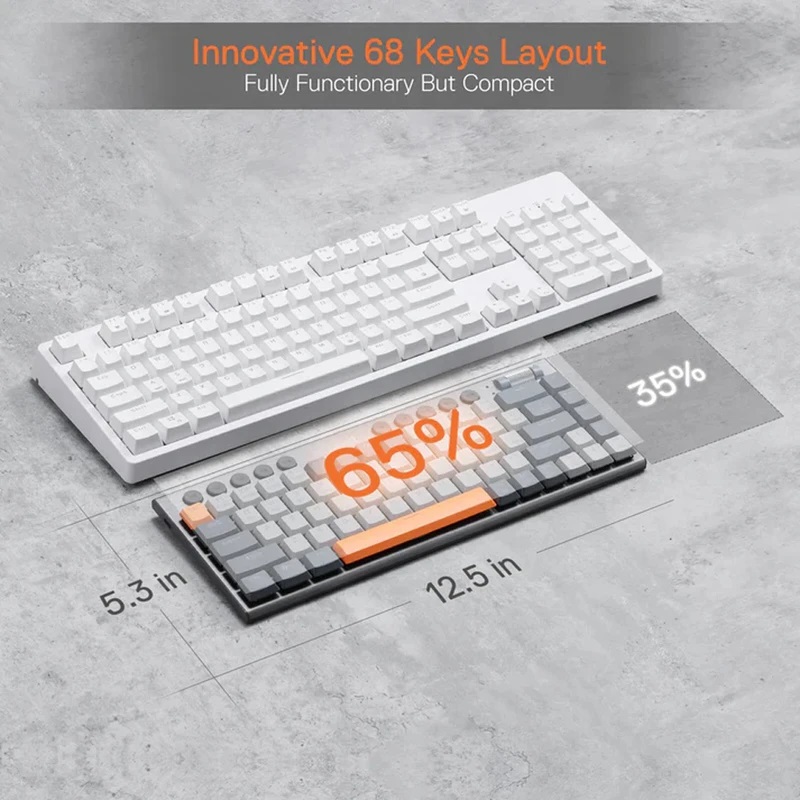 کیبورد گیمینگ ردراگون مدل K609GG-RGB-PRO