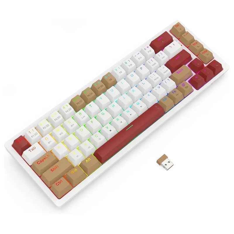 کیبورد گیمینگ ردراگون مدل Rammus K677 WLR Pro