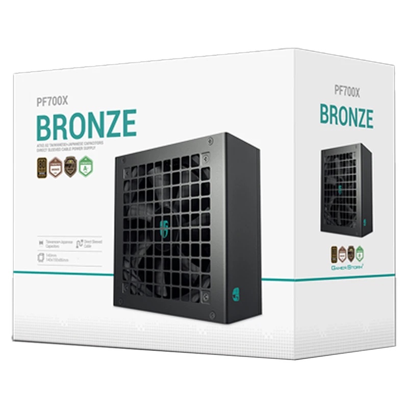 منبع تغذیه کامپیوتر 700 وات دیپ کول مدل PF700X BRONZE