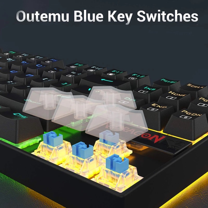 کیبورد ردراگون مدل K552 RGB باسیم