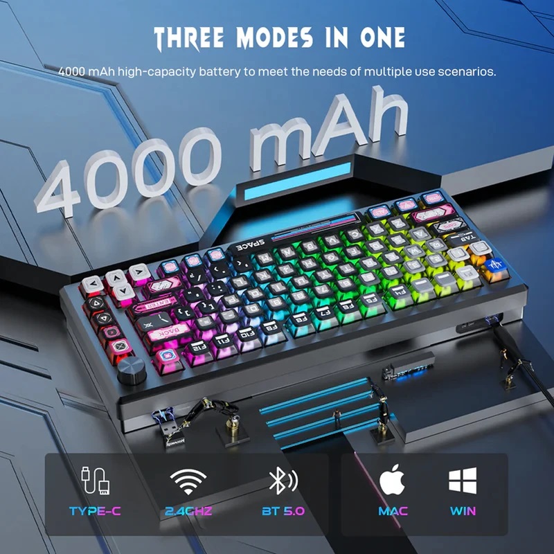 کیبورد گیمینگ ردراگون مدل K732MC-RGB-PRO