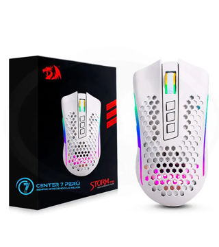 موس گیمینگ ردراگون Storm Pro M808-KS White