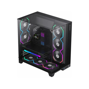 کیس کامپیوتر گیمینگ گیم مکس مدل INFINITY PRO BLACK