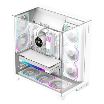 کیس کامپیوتر گیمینگ گیم مکس مدل INFINITY PRO WHITE