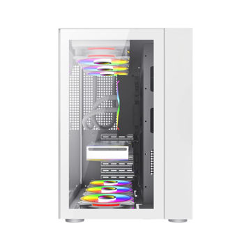 کیس کامپیوتر گیمینگ گیم مکس مدل INFINITY WHITE