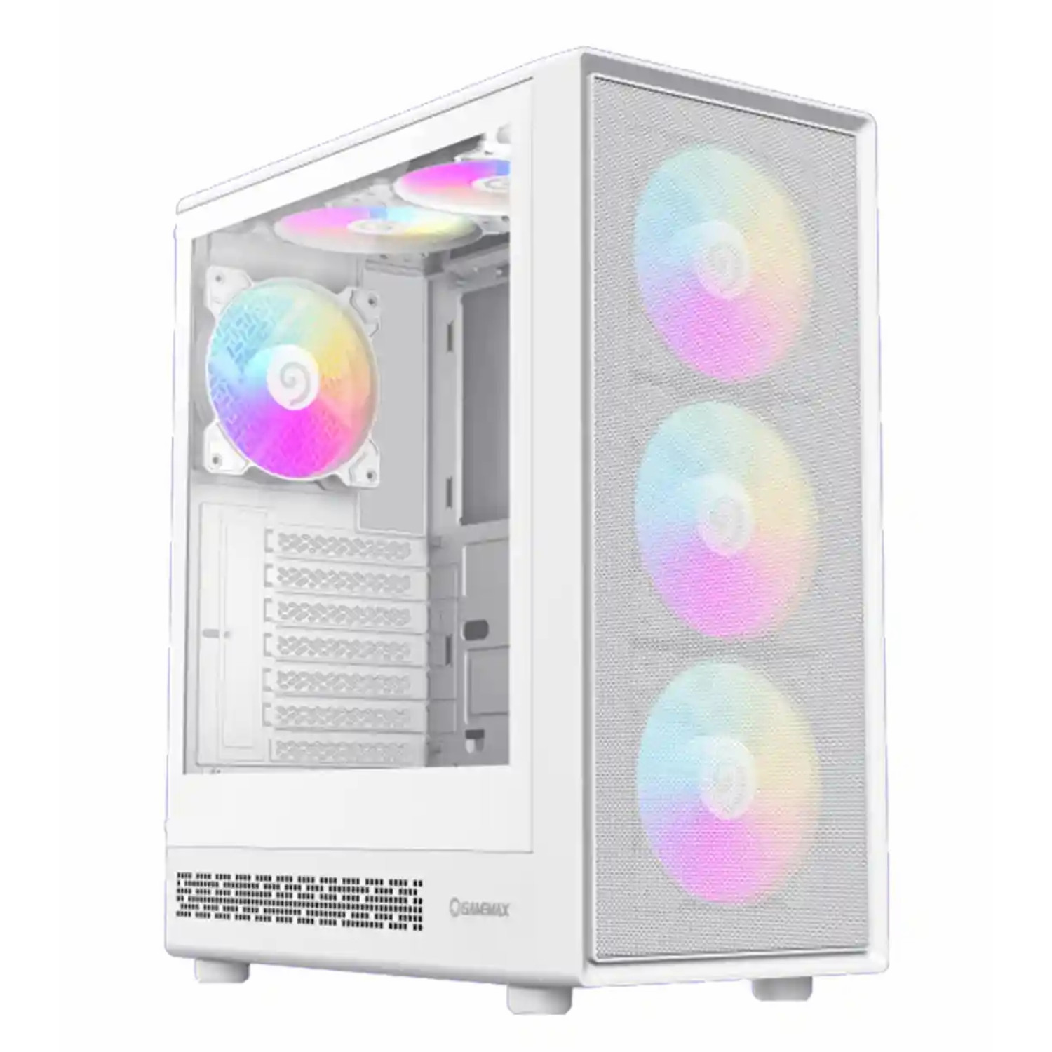 کیس کامپیوتر گیمینگ گیم مکس مدل STORM2 WHITE