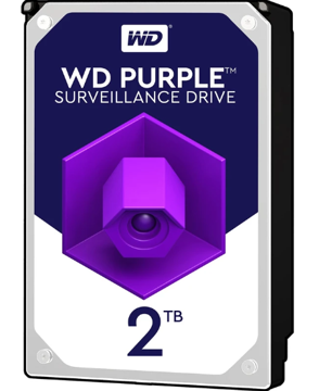 هارددیسک اینترنال وسترن دیجیتال مدل Purple WD10PURZ ظرفیت 2 ترابایت