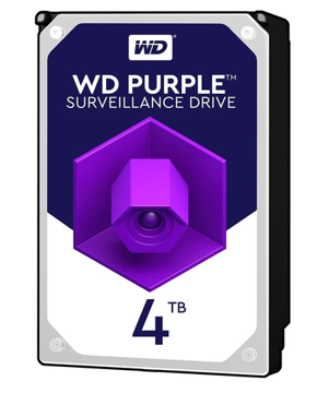 هارددیسک اینترنال وسترن دیجیتال مدل Purple WD10PURZ ظرفیت 4 ترابایت