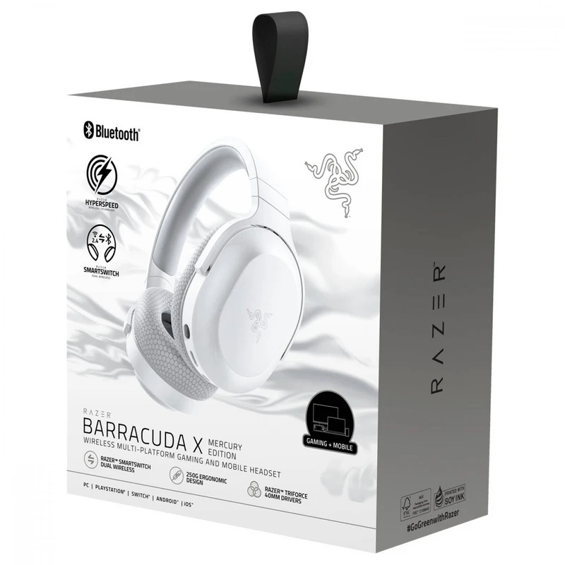 هدفون مخصوص بازی بی سیم ریزر مدل Barracuda X 2022 Mercury Edition