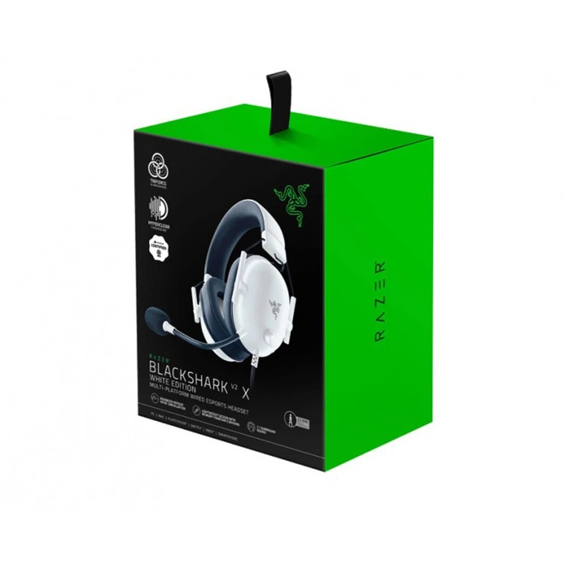 هدست گیمینگ بلوتوثی ریزر مدل  BlackShark V2 X WHITE