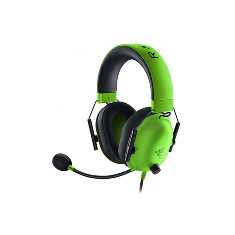 هدست گیمینگ بلوتوثی ریزر مدل  BlackShark V2 X GREEN