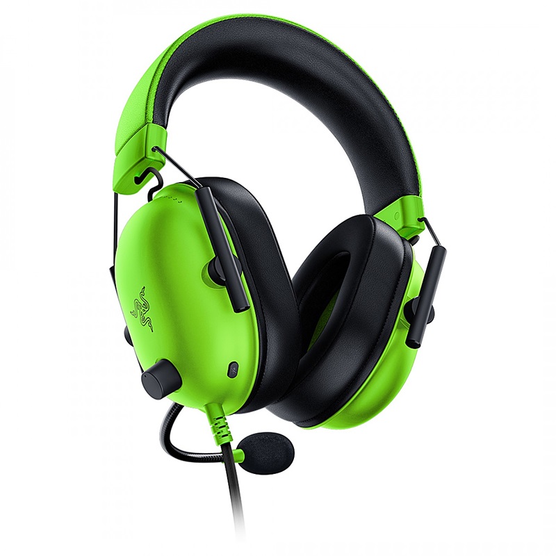 هدست گیمینگ بلوتوثی ریزر مدل  BlackShark V2 X GREEN