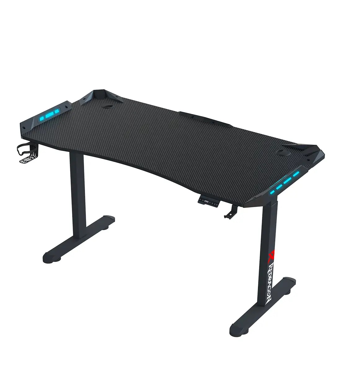 میز گیمینگ موتور دار ردراگون GD-3300-M 140cm LED
