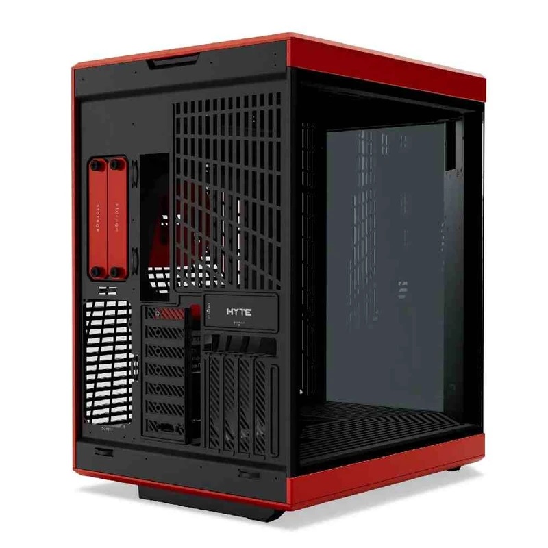 کیس کامپیوتر هایت مدل Y70 Touch Infinite Black Cherry