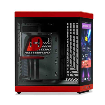 کیس کامپیوتر هایت مدل Y70 Touch Infinite Black Cherry