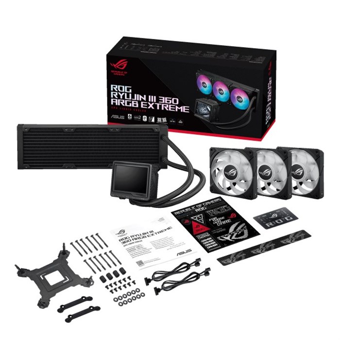 خنک کننده پردازنده ایسوس مدل ROG RYUJIN III 360 ARGB EXTREME