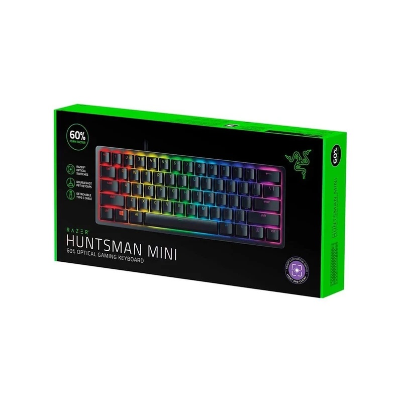 کیبورد گیمینگ ریزر مدل HUNTSMAN MINI RED SWITCH