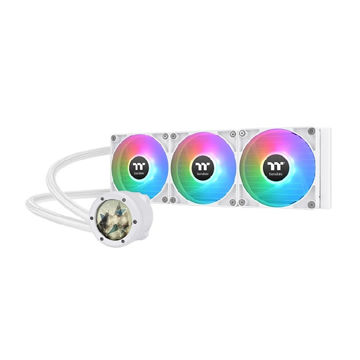 خنک کننده مایع پردازنده ترمالتیک مدل TH360 V2 Ultra ARGB Sync snow