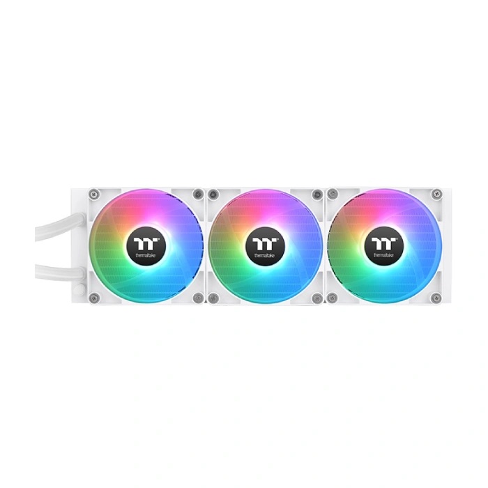 خنک کننده مایع پردازنده ترمالتیک مدل TH360 V2 Ultra ARGB Sync snow