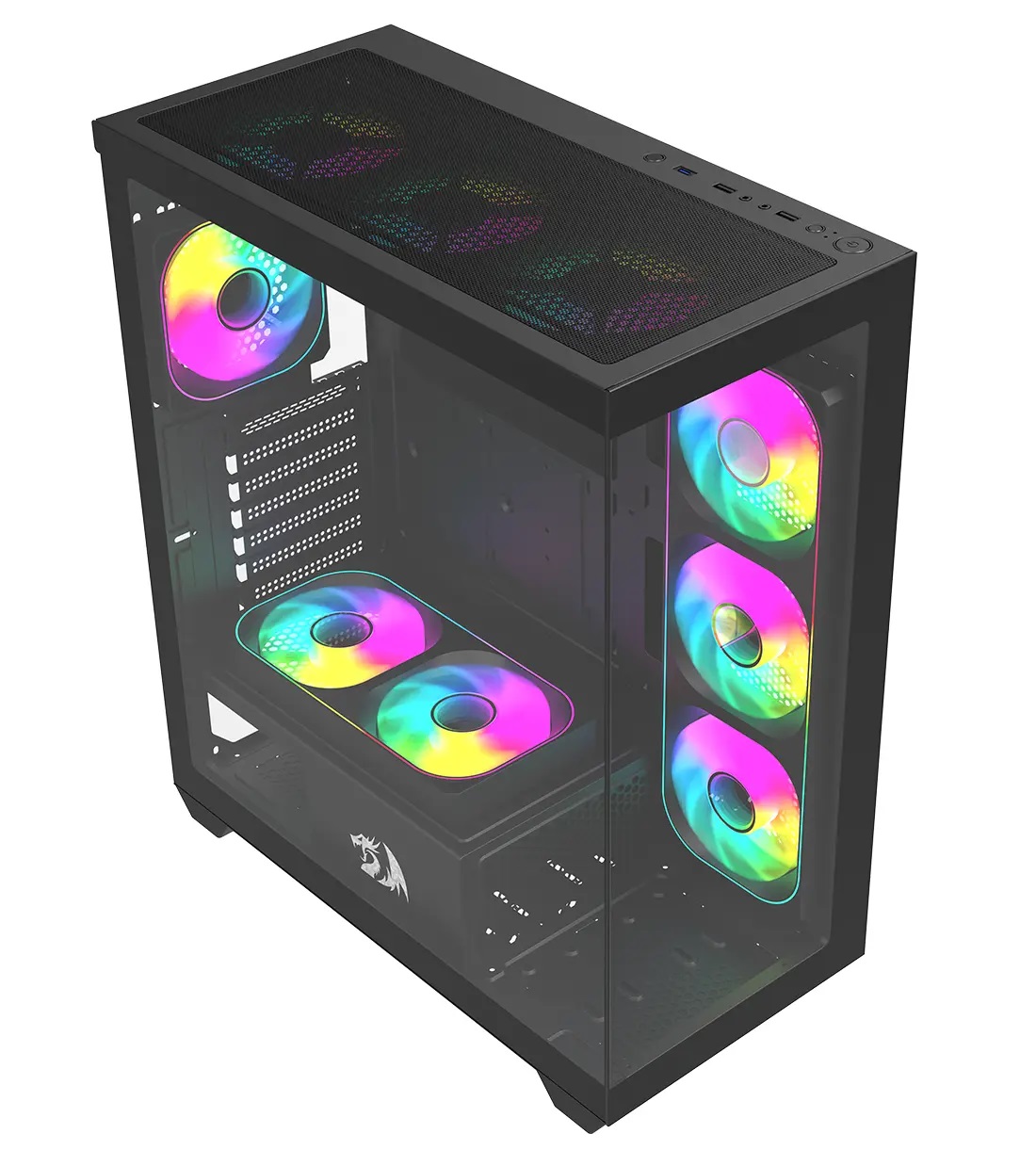 کیس گیمینگ ردراگون DEFLECT CA-609B