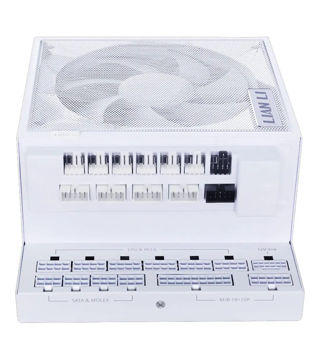 پاور 1200 وات لیان لی EDGE Gold 1200 UK White Full Modular