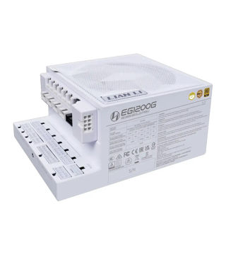 پاور 1200 وات لیان لی EDGE Gold 1200 UK White Full Modular