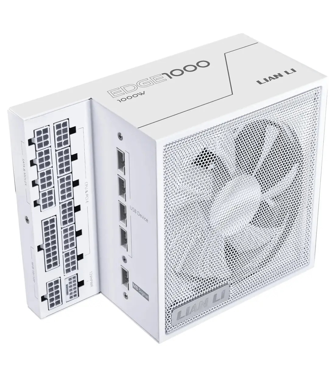 پاور 1000 وات لیان لی EDGE GOLD 1000 UK White Full Modular