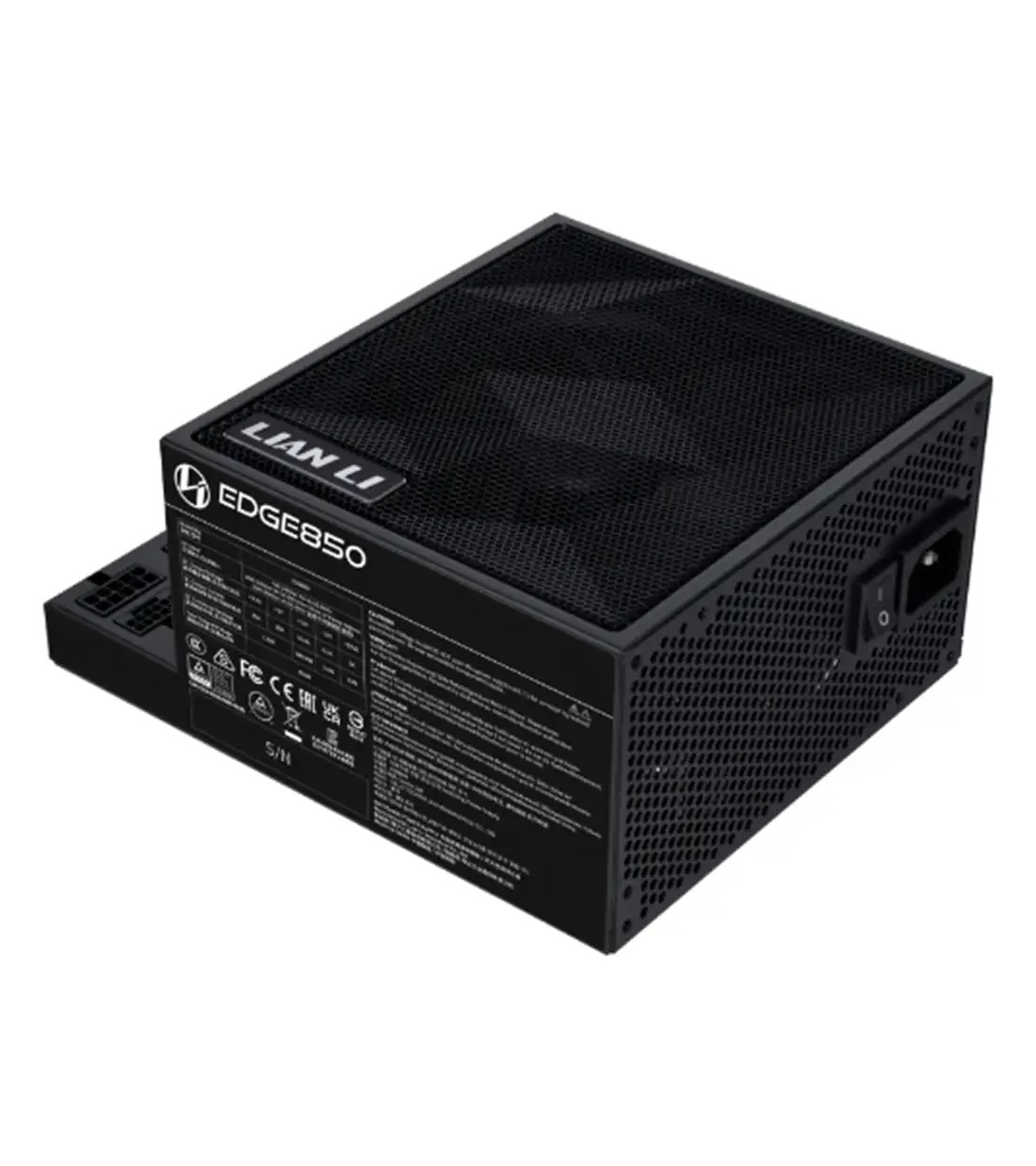 پاور 850 وات لیان لی EDGE GOLD 850 UK Black Full Modular