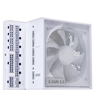 پاور 850 وات لیان لی EDGE GOLD 850 UK White Full Modular